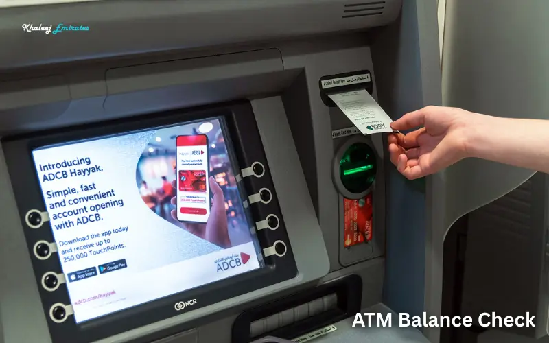 ATM Balance Check