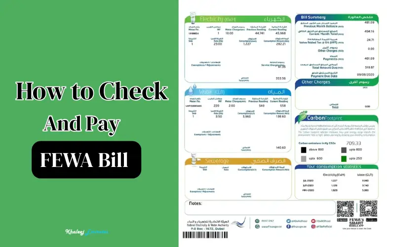 FEWA Bill Check
