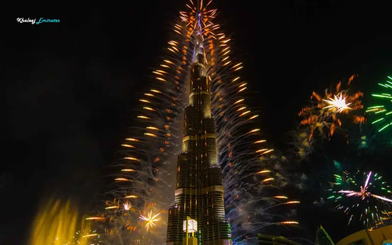 new year at Burj Khalifa
