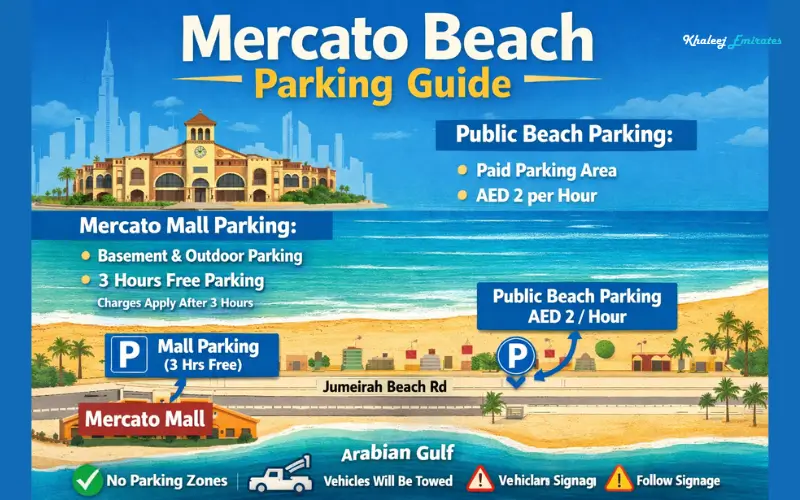 Mercato Beach parking guide
