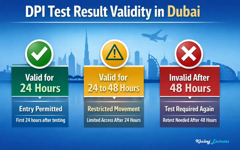 Dpi test result validity in dubai