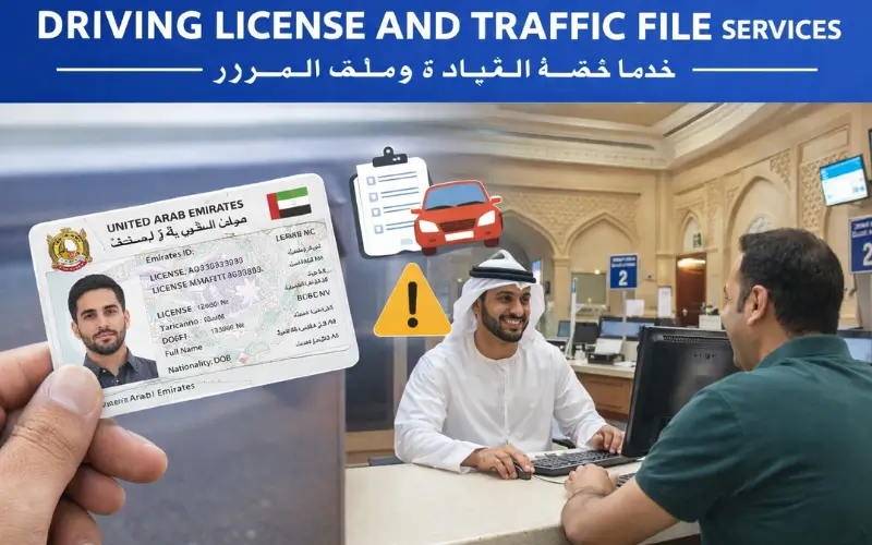 Driving License and Traffic File Services