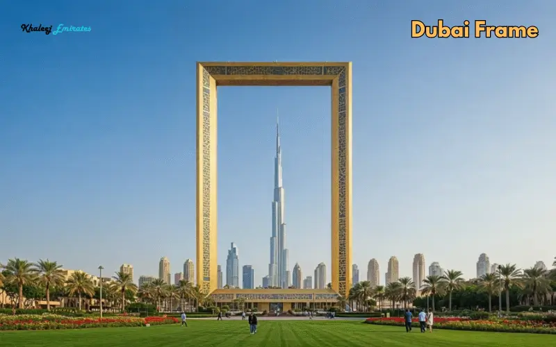 Dubai Frame to dubai view