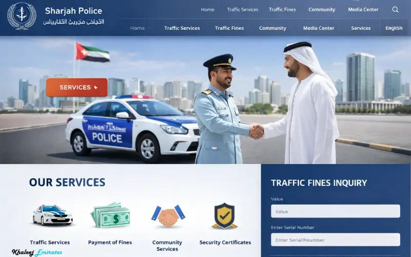 Sharjah Police Website