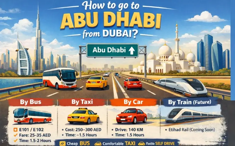 How to Go to Abu Dhabi from Dubai