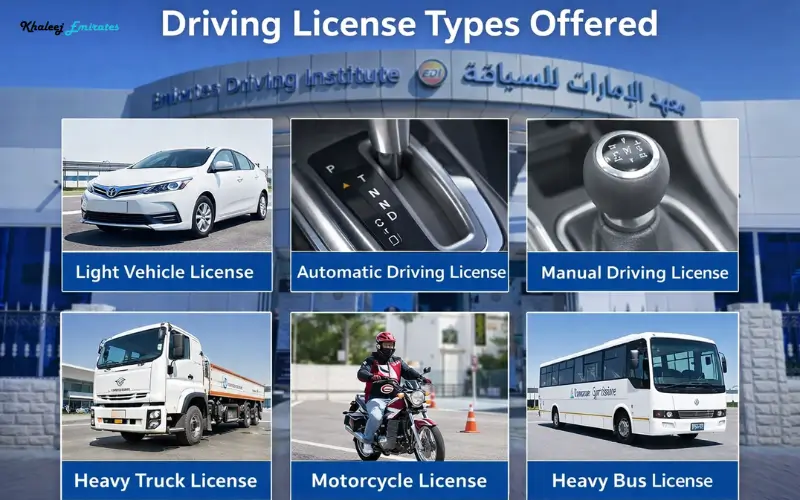 driving license types