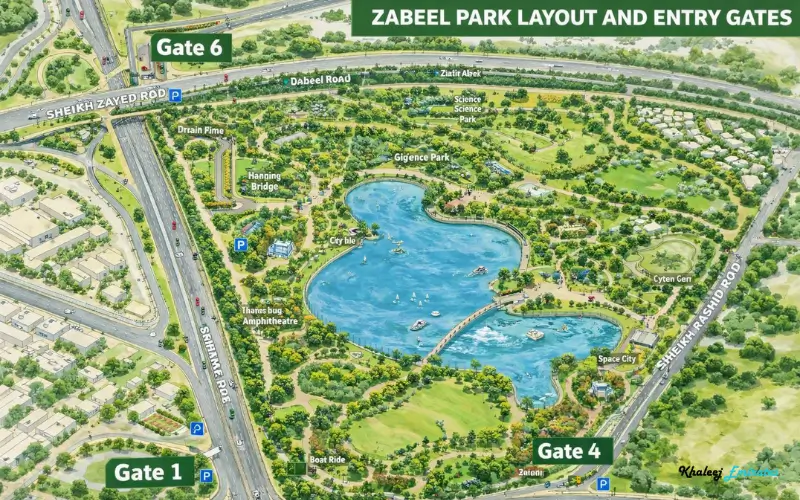 zabeel park gates