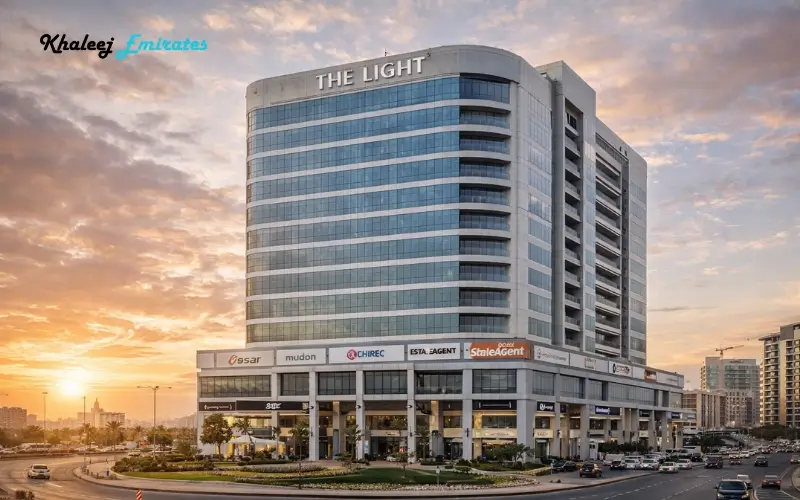 the light commercial tower arjan dubai uae