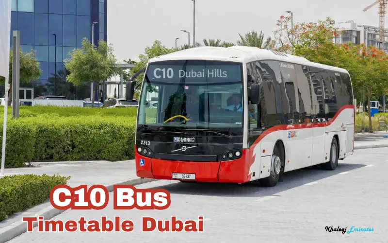 C10 Bus Timetable Dubai