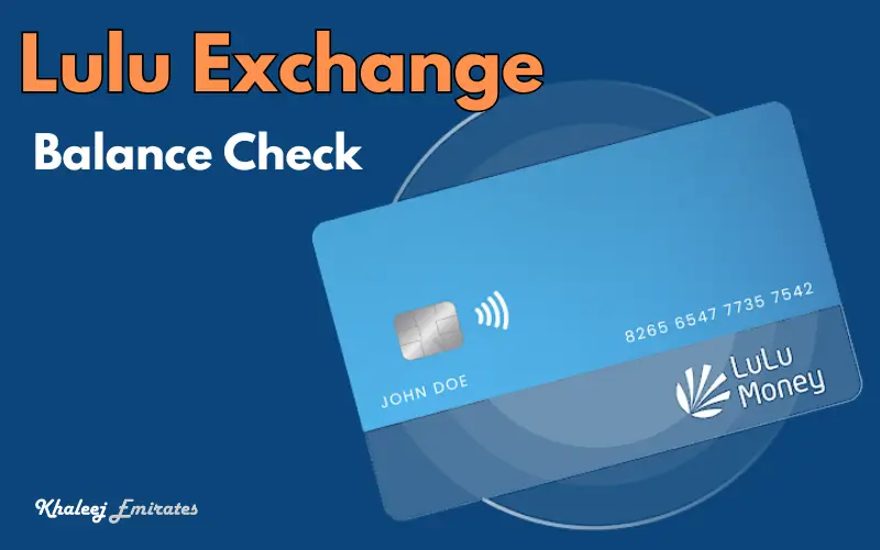 Lulu Exchange balance check