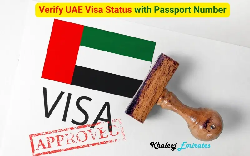 verify UAE visa status