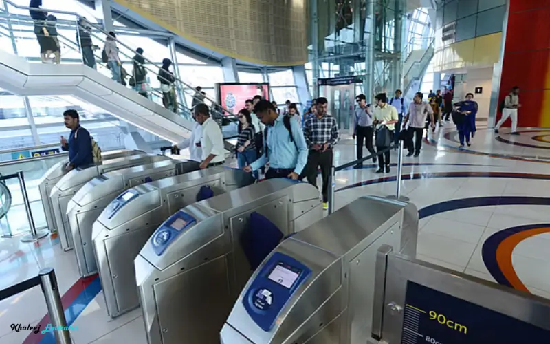 Business Bay Metro Station exit