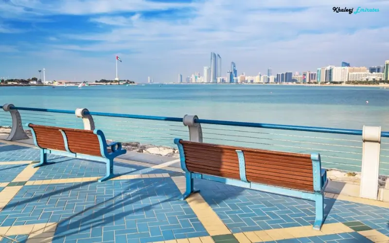 Views of Abu Dhabi Corniche