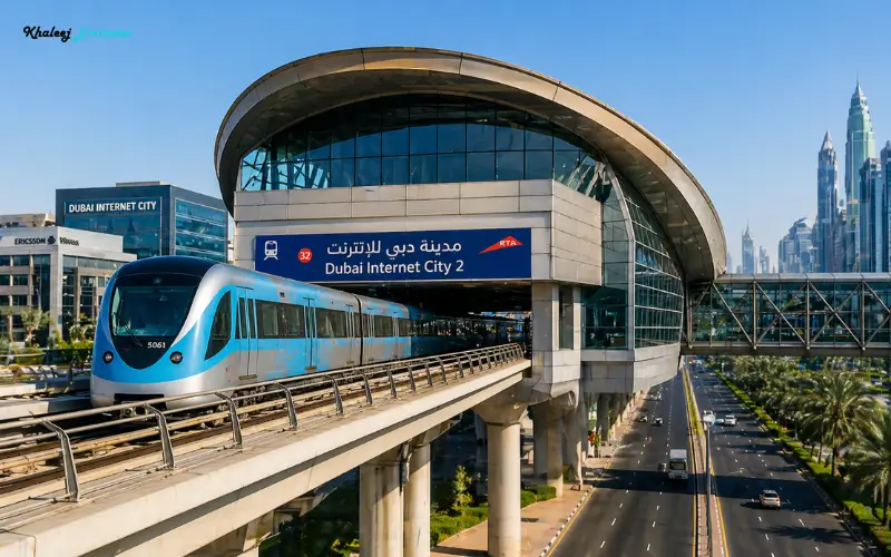 Dubai Internet City Metro Station 2