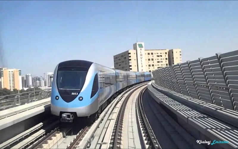 Abu Hail Metro Station overview