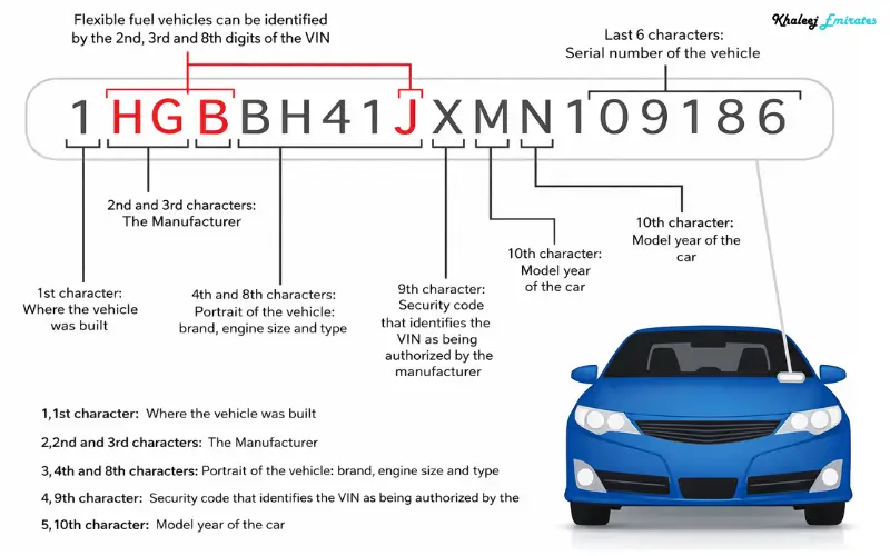 Chassis Number Check UAE Structure of VIN