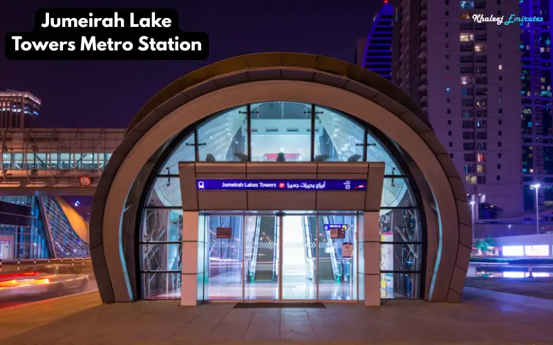 Jumeirah Lakes Towers metro station