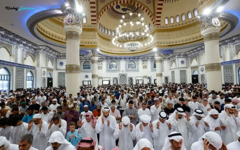 Sharjah Mosque jumma prayer