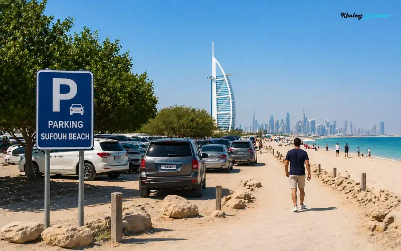 Sufouh Beach Parking 
