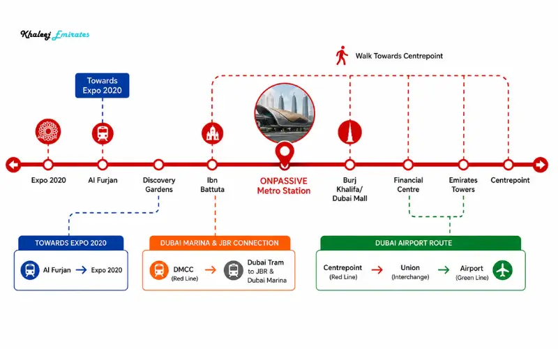 Route Map and Connectivity
