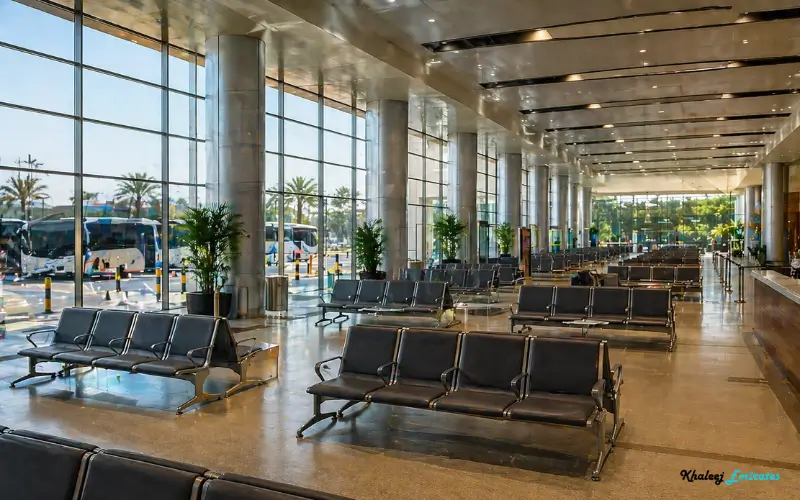 Seating waiting areas. 