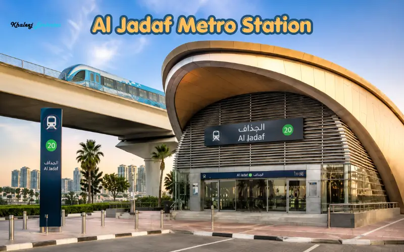Al Jadaf Metro Station