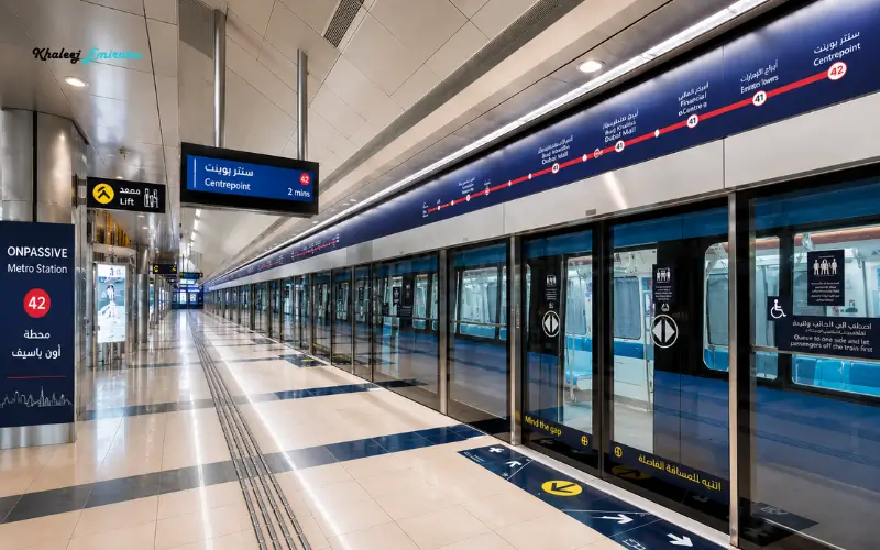 Air-conditioned platforms
