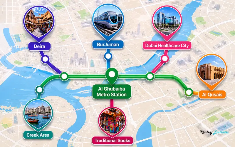 Metro Routes and Destinations
