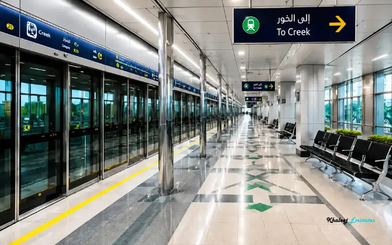 Facilities Available at DAFZA Metro Station
