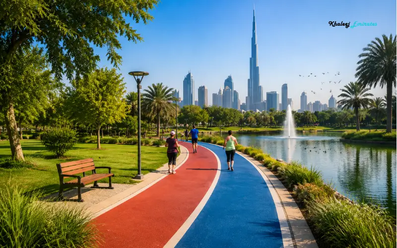 Walking and Jogging areas