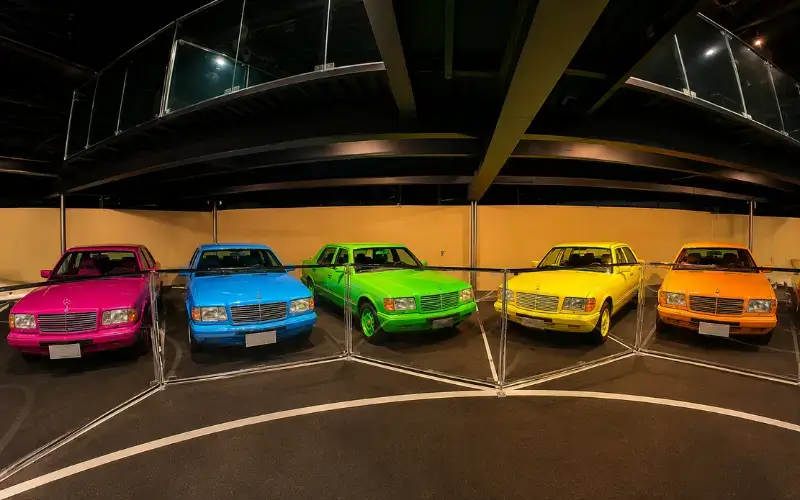 The Rainbow Mercedes-Benz Fleet