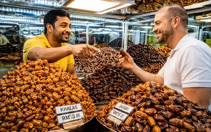 Shopping Experience at Abu Dhabi Dates Market
