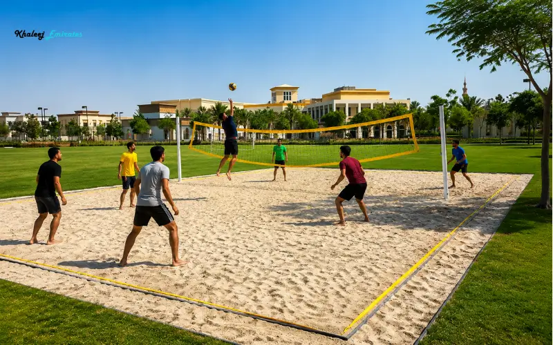 Volleyball court