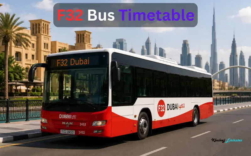 F32 Bus Timetable