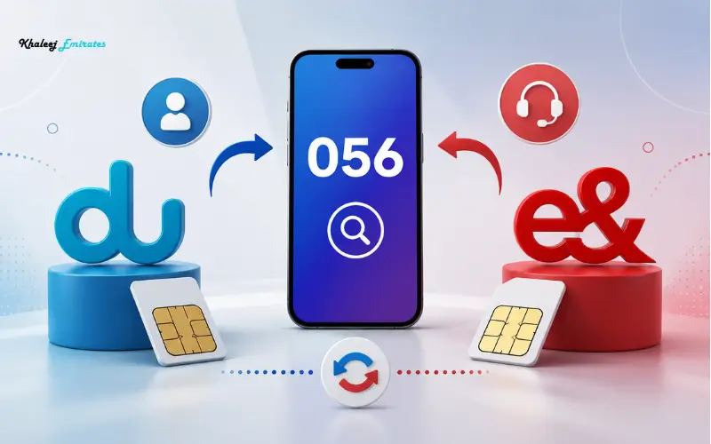 How to Check Whether a 056 Number Is Currently on Du or e&