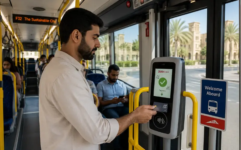fare pay through Nol Car