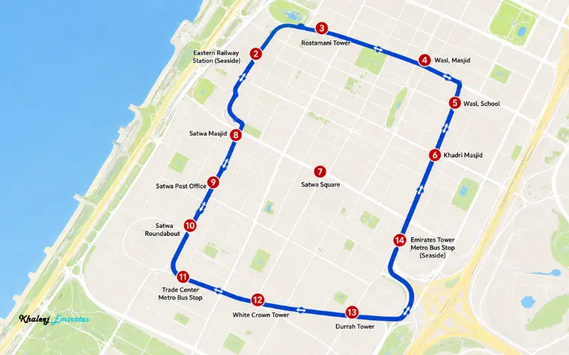 F28 Bus Route Map