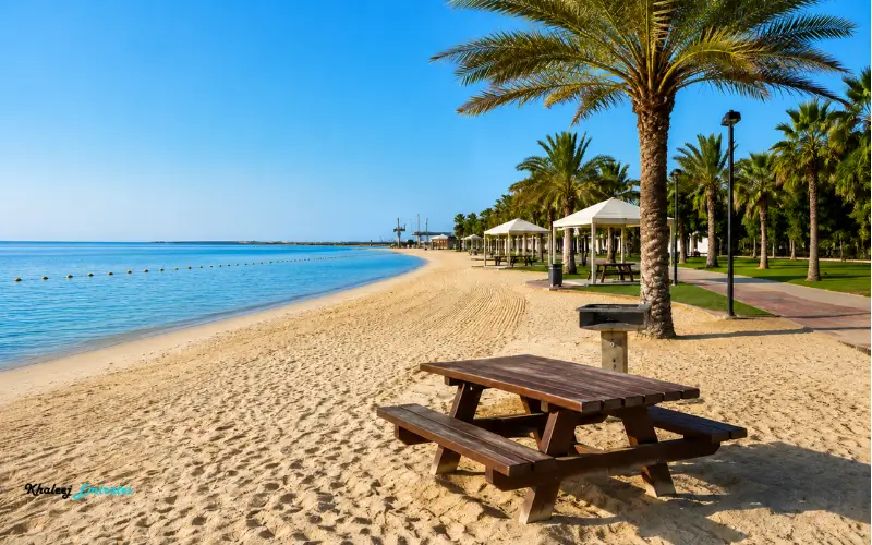 Facilities at Aramco Beach