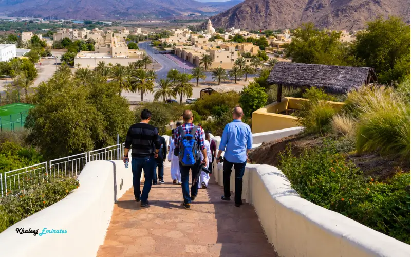 Walking Path in Hatta Hill Park
