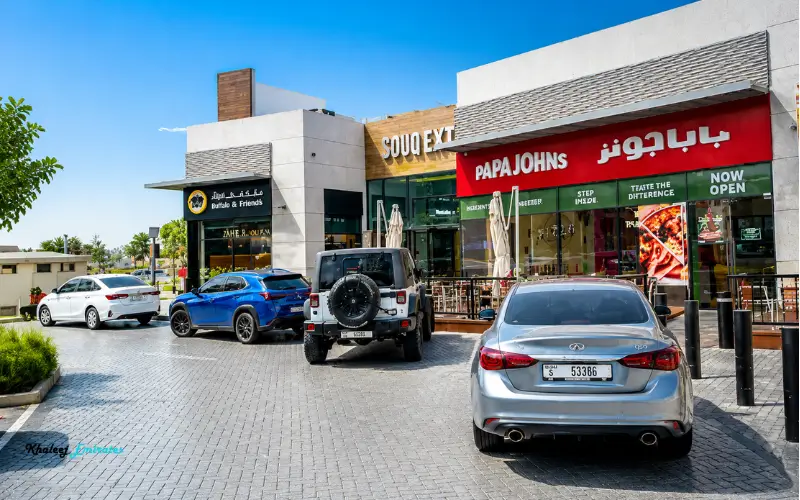 Parking at Souq Extra Silicon Oasis