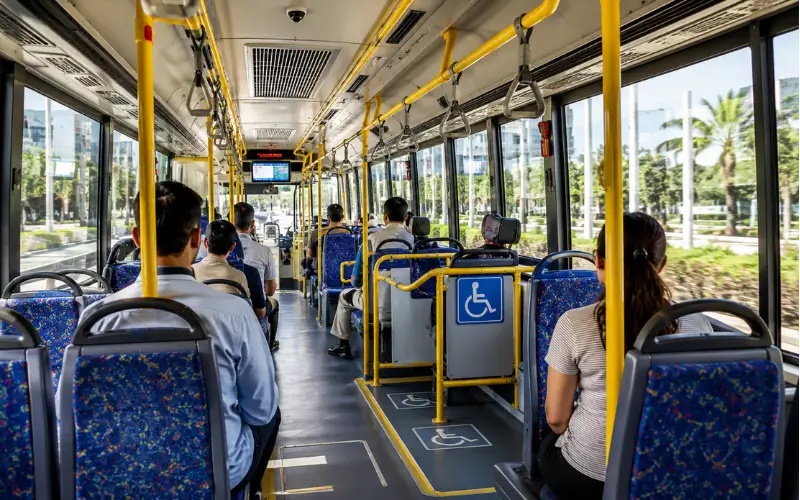 Accessibility and Passenger Facilities in F43 Bus
