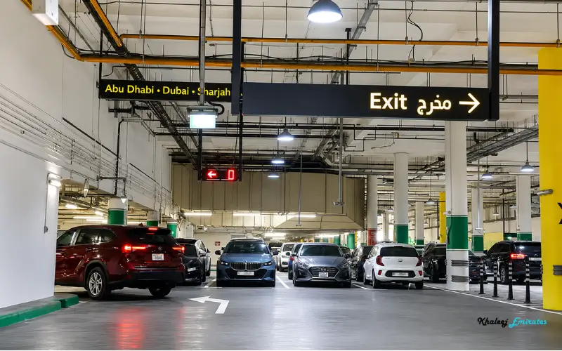 Parking at Al Khail Gate Community Centre