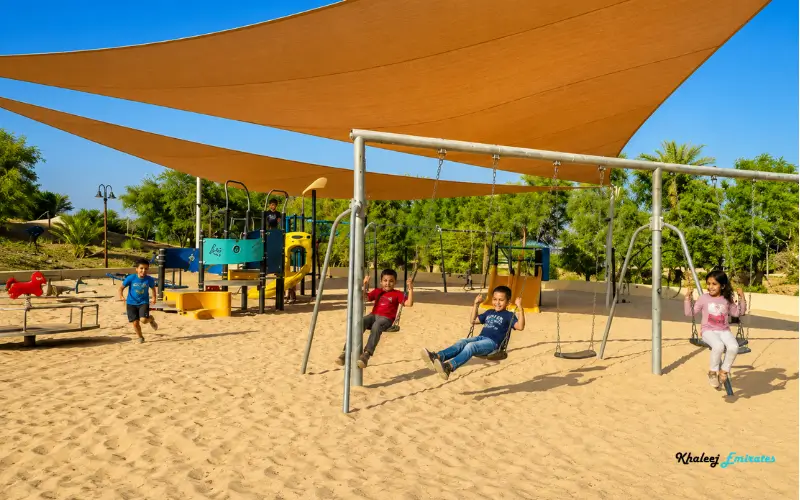 Children's Play Area in Hatta Hill Park
