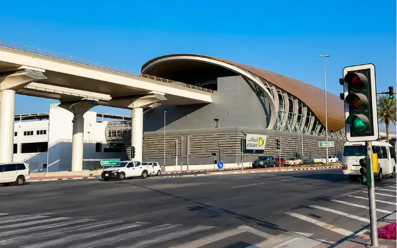 Etisalat Metro Station Dubai