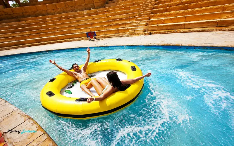 Family Raft Ride at Dream Land Aqua Park
