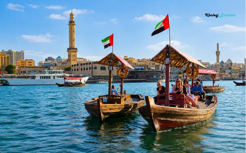 Traditional Abra Across Dubai Creek 