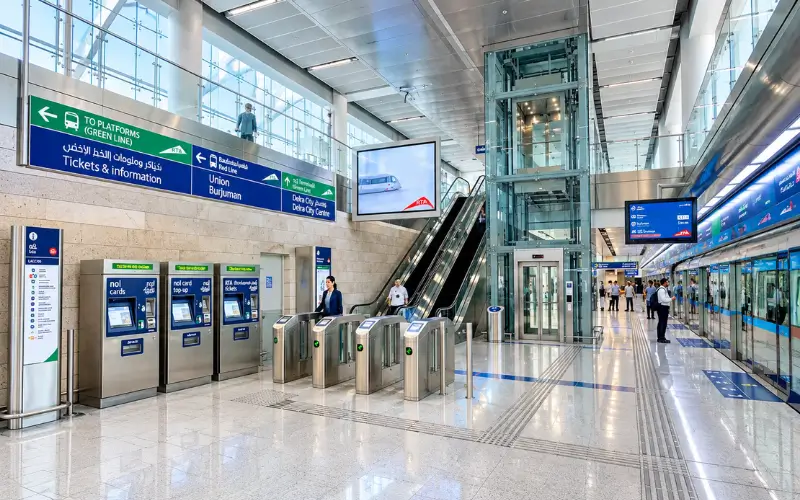 Etisalat Metro Station Facilities