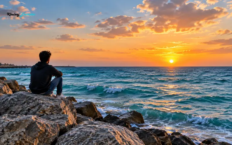 Relax at al-hamriya-beach