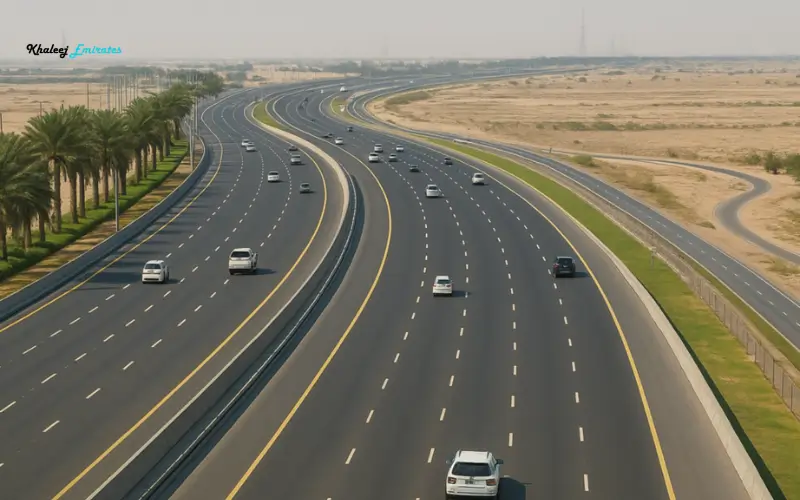 Roads and connectivity at Industrial Area 10 Sharjah