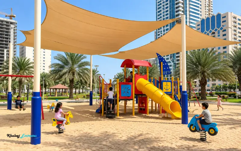 Children's Play Area at Al Nahda Park